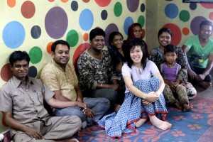 Hui with a group of artisans she worked with during Toto Express’ pilot projects.