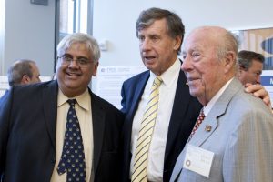 Shankar Sastry, Richard Blum, and George Shultz