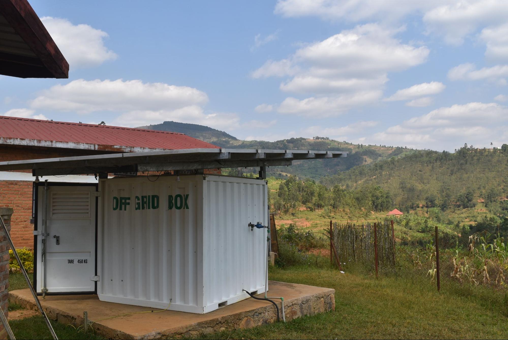 An off-grid solar-power system