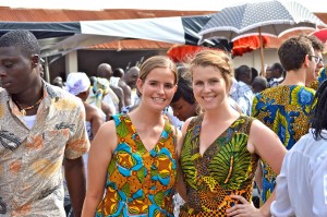 Julia Kramer and Maria Young pioneered the VIA training program in Kumasi and Accra, Ghana in June 2013. 